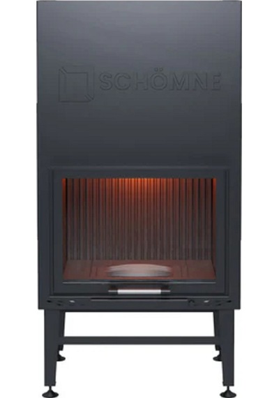 Schömne Elegance Düz Asansörlü Çelik Şömine Haznesi 70 Lik
