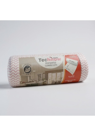 Technow Softtex 33 Yaprak Kopar Kullan Rulo Hassas Temizlik Bezi 27x30cm 2 Adet Pembe