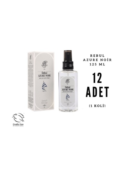Rebul Azure Noir Sprey Kolonya 12 x 125 ML