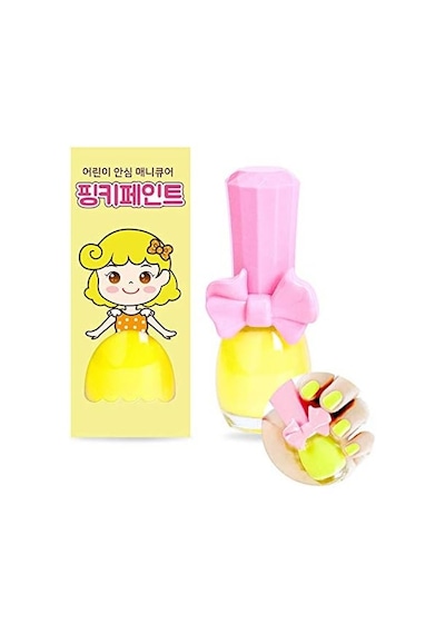 I'm Pinky Kids Nail Paint Fresh Lemon Çocuklar İçin Soyulabilir Oje