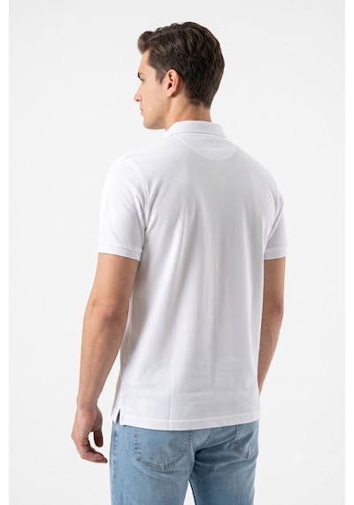 Çizgi Triko Erkek Polo Yaka Kısa Kollu Cepli Tişört Klasik Kalıp 5305 Bgl-st05537 Beyaz Çizgi Triko Erkek Polo Yaka Kısa Kollu Cepli Tişört Klasik Kalıp 5305 Bgl-st05537 Beyaz