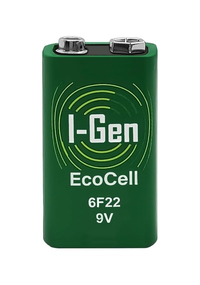 Batteries 6f22 Ecocell 9v Pil 9 Volt Kare Pil 1, Tek Adet