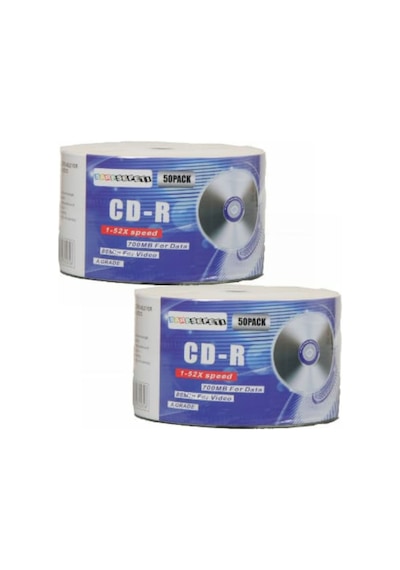 Boş Cd-R 700 Mb 80 Min – 1 Koli 600 Adet 50’Lik Paket