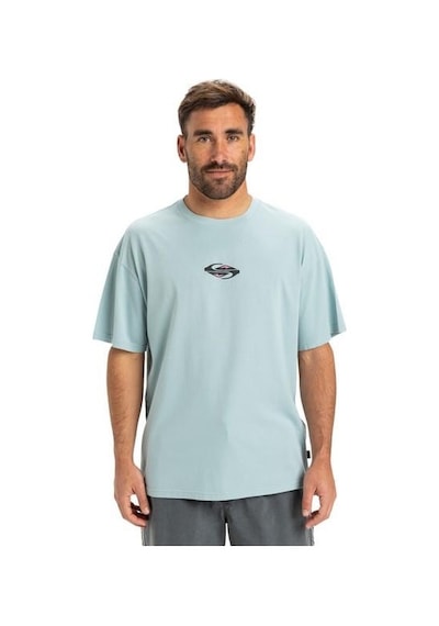 Quiksilver Eqyzt08021-aqsk Gh Qs Global Heat Ss Erkek Spor Tişört Mavi