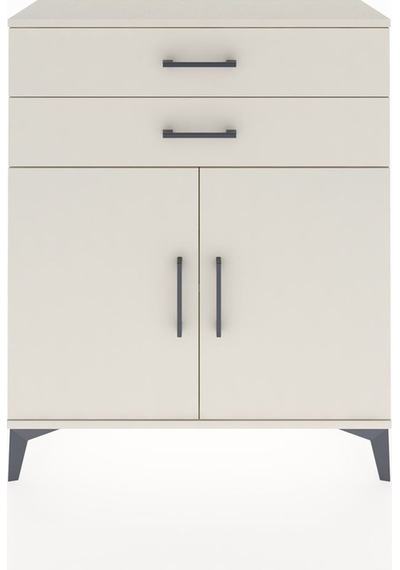 Arges Şifonyer 2 Raflı 2 Çekmeceli 2 Kapaklı 88x30x106 Aytaşı... Aytaşı