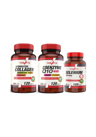 Collagen 1000 Mg Coenzyme 200 Mg Selenyum 200 Mcg 3 Ürün 1'den