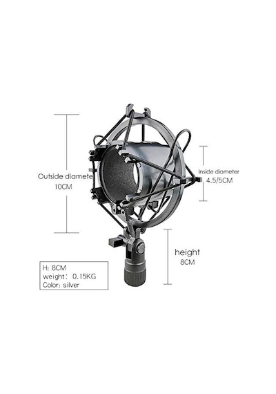 Sm-709 Stüdyo Mikrofon Shock Mount