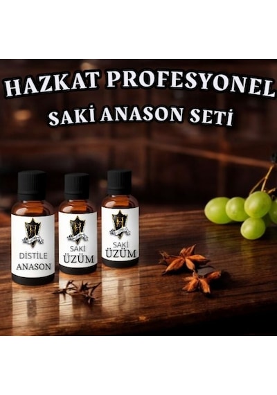 Yaş Üzüm Anason Seti 10 Ml 10 Ml X2 Çok Renkli Yaş Üzüm Anason Seti 10 Ml 10 Ml X2 Çok Renkli