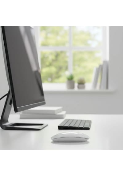 Beyaz Renkli Ergonomik Sessiz Kablosuz Mouse Usb Alıcılı, Ofis Ve Oyun İçin Konforlu Bilgisayar Faresi Ms6310 Diğer