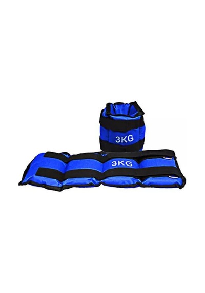 El Ayak Ağırlıkları Kum Torbası 0.5 KG 500 G 1 Adet Mavi