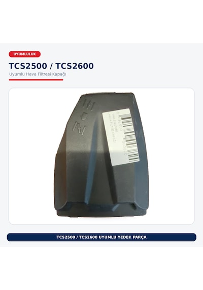 Tcs2500 / Tcs2600 Uyumlu Hava Filtresi Kapağı