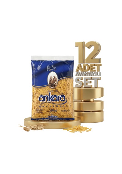 Ankara Erişte Makarna 12x500 Gr
