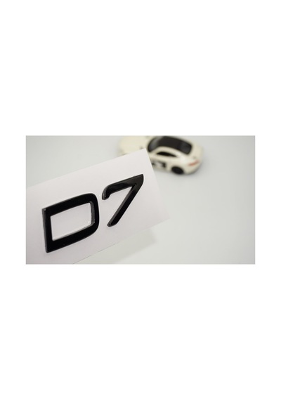 D7 C-s-v-xc Siyah Bagaj Yazı Logo Volvo İle Uyumlu