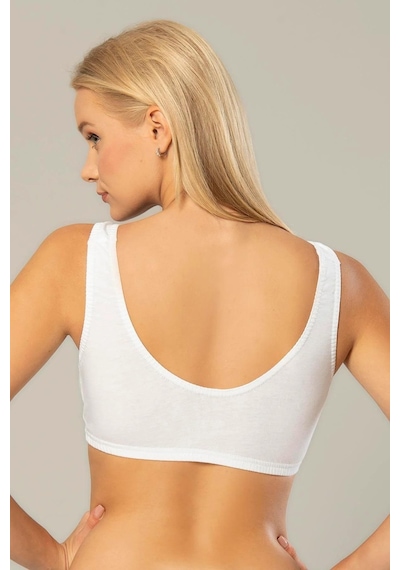 Erdem Kadın Penye Body Sütyen 2475 - 2 Adet 001