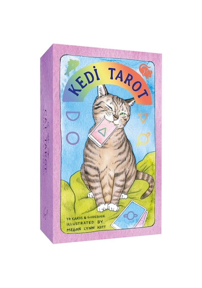 Kedi Tarot Destesi - 78 Tarot Kartı Ve Rehber Kitap Özel Kutulu Set