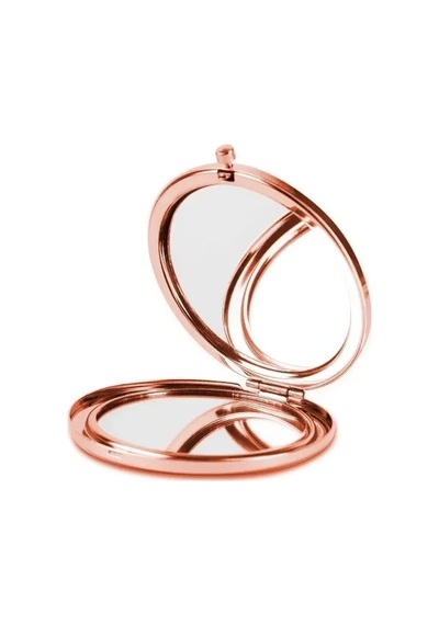 Lb Promosyon Yuvarlak Cep Aynası Rose Renk