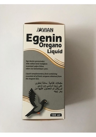 Royal Egenin Oregano 100 ML Kanatlı Ve Kafes Kuşlarında Kekik Özlü Destek