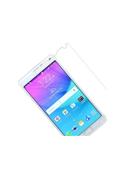 ErkMobile Samsung Uyumlu Galaxy Note 4 2016 Kırılmaz Ekran Koruyucu Temperli Cam