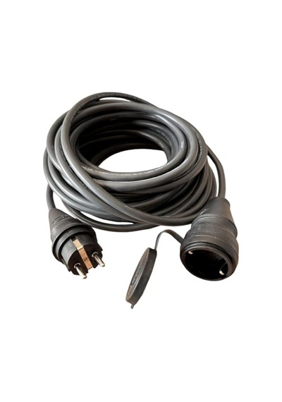 15 Metre Uzun Elektrikli Araba Şarj Uzatma Kablosu, 3x2.5mm 0.1 M