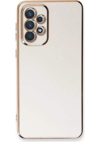 Gld-spt- Newface Samsung Uyumlu Galaxy A53 5g Kılıf Volet Silikon - Beyaz