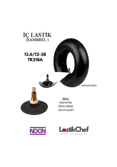 İç Lastik 13.6/12-38 Tr218a - Zirai