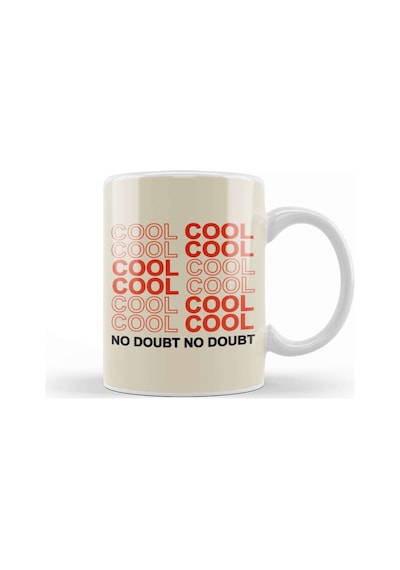 Mug Cool Cool No Doubt No Doubt Black And Red Kupa Bardak Porselen Karışık