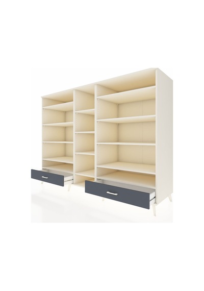 Kronos Dolap 14 Raflı 2 Çekmeceli 220x59x163 Aytaşı-aytaşı/antra Aytaşı-aytaşı/antrasit Kronos Dolap 14 Raflı 2 Çekmeceli 220x59x163 Aytaşı-aytaşı/antra Aytaşı-aytaşı/antrasit