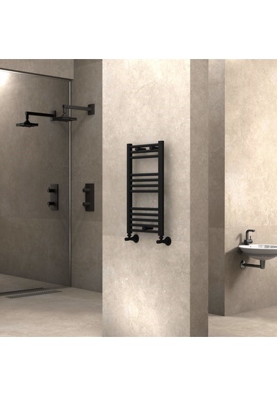 Radiva Haiti Havlupan 400x700 Düz Mat Siyah