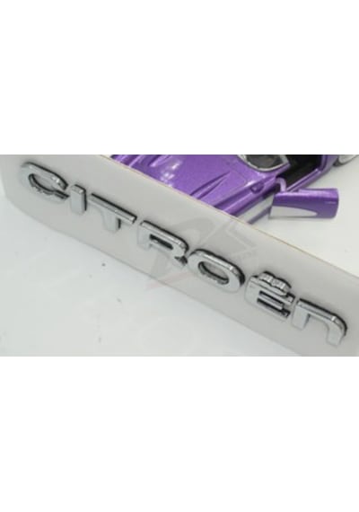 Citroen C4 C5 B7 Bagaj Krom Abs 3M 3D Yazı Logo Amblem