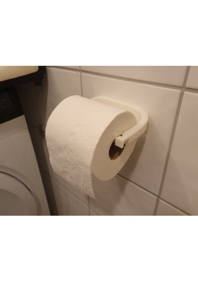 Tuvalet Kağıdı Askısı Pratik Beyaz