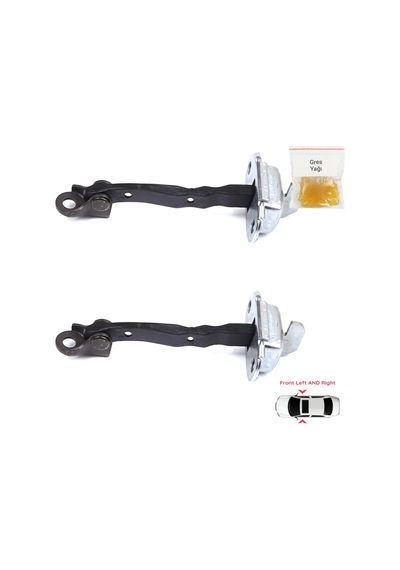 Toyota Yaris Mk3 P13 2010-2020 İçin 2x Ön Sağ Sol Kapı Gergisi