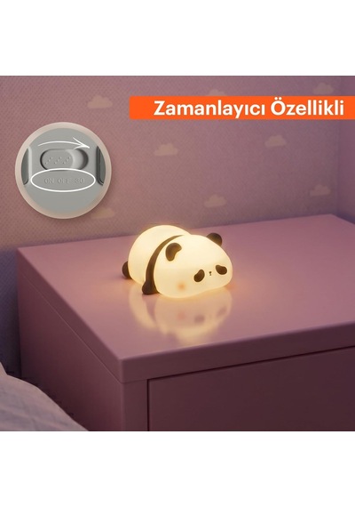 Panda Gece Lamba, Led Yumuşacık Sevimli Lamba, Çocuklar İçin Gece Lambası, Silikon Panda Işığı, Kısılabilir Kız Bebek Yatak Odası Gece Lambası, Emzirme Kreş Dekoru İçin Şarj Edilebilir Diğer Panda Gece Lamba, Led Yumuşacık Sevimli Lamba, Çocuklar İçin Gece Lambası, Silikon Panda Işığı, Kısılabilir Kız Bebek Yatak Odası Gece Lambası, Emzirme Kreş Dekoru İçin Şarj Edilebilir Diğer