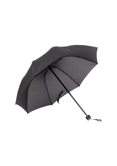 Marlux Siyah Gri Ekose Unisex Yarasa Tip Kırılmaz Şemsiye M21mar077r002 - Siyah Gri Siyah - Gri