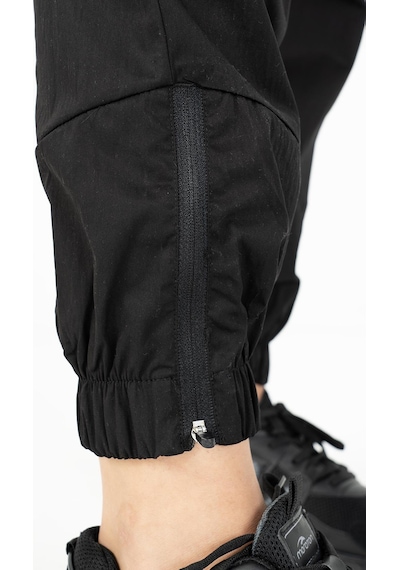 Maraton Comfort Kadın Dönüşlü Lastik Paça Siyah- Pantolon Siyah-