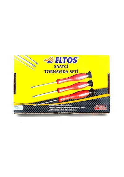 Eltos Klemens Saatçi Tornavida Seti 10 Parça Est010