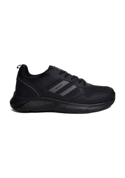 Mergenshoes Bld Siyah Füme Fileli Büyük Numara Erkek Spor Ayakkabı Siyah