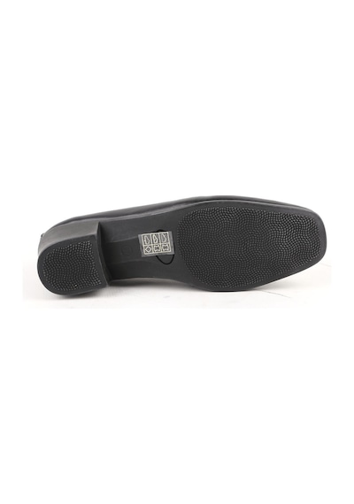 Libero Kadın Topuklu Loafer Siyah Hakiki Deri Küt Burun Metal Tokalı Kısa Kalın Blok Topuk Kauçuk Taban L031.26143249 Libero Kadın Topuklu Loafer Siyah Hakiki Deri Küt Burun Metal Tokalı Kısa Kalın Blok Topuk Kauçuk Taban L031.26143249