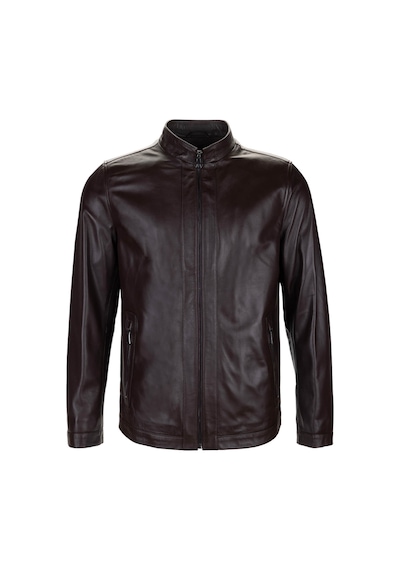 Tamer Tanca Erkek Hakiki Deri Kahverengi Deri Mont 797 2013 Erk Derı Ceket Y25 Kahve Dr Kahverengi