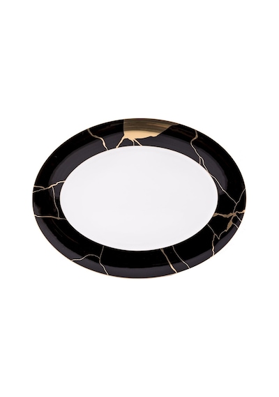 Jumbo Marble 12 Kişilik 61 Parça Bone Yemek Takımı