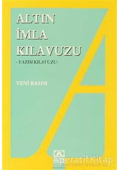 Altın Yayınları Imla Kılavuzu Yazım Kılavuzu