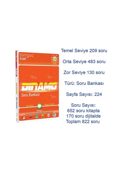 Tonguç 6. Sınıf Şampiyon Paketi 2022 / 6 Kitap