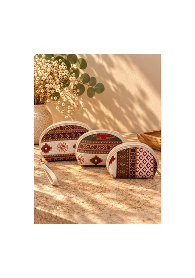 Badufa Home Etnik Kilim Desenli Fermuarlı El Askılı Makyaj Ve Organizer Çantası-3farklı Boy Bej-turuncu Bej-turuncu Badufa Home Etnik Kilim Desenli Fermuarlı El Askılı Makyaj Ve Organizer Çantası-3farklı Boy Bej-turuncu Bej-turuncu