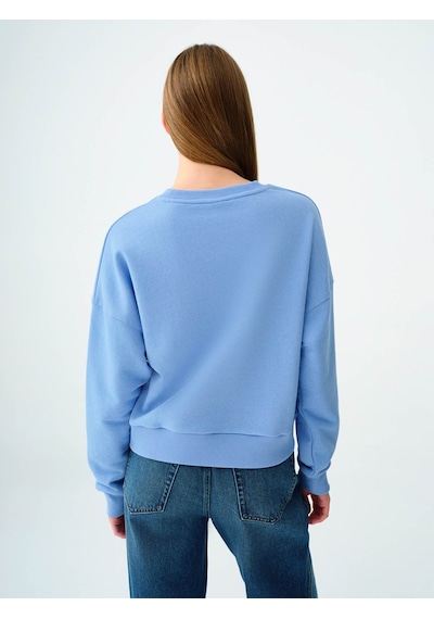 Loft Kadın Sweatshirt Mavi Lf2035722 25kp69000173 P6944