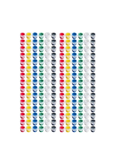 Akrilik Boya 3 Ml 6 Renk 30 Paket Mini Küçük Akrilik Boya Taş Ahşap Seramik Tuval Alçı Tuval Etkinlik Boyama Sanatsal