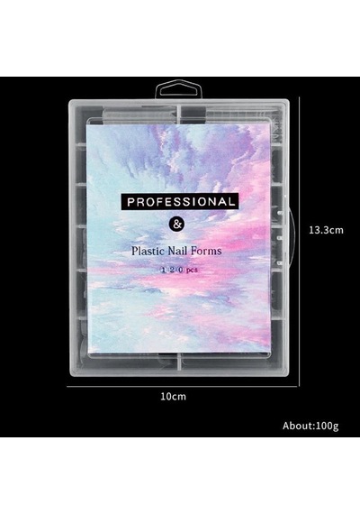 Ellea Nail 120' Li Stıletto Poly Gel Tips Kalıp Form