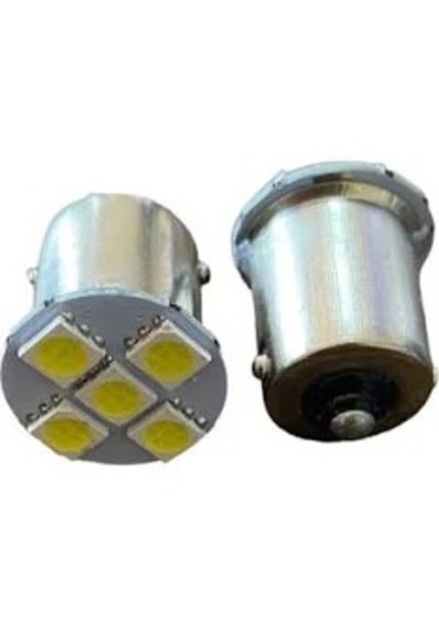 Sinyal Ampülü 5 Ledli 12v Tek Duy Düz Tırnak 93 67 2 Li