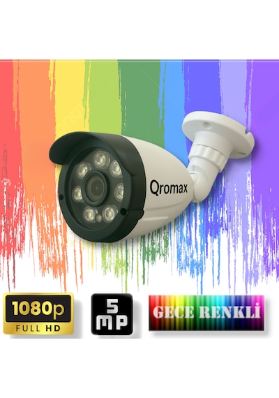 4 Kameralı Gece Renkli Hareket Algılama Turbohd Set 3908w-9004