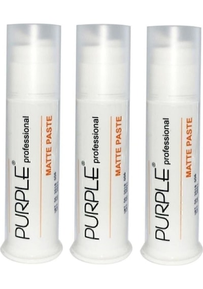 Purple Wax Matte Paste 3'lü Set
