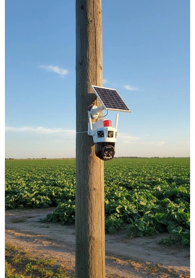 Okam 6010 4g E Sim Özellikli Solar 10x Optik Zoom Kamera