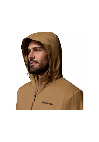 Columbia Wm4561 Glenbrook Bend Fleece Lined Erkek Yağmurluk Ceket 2174281257 Kahve